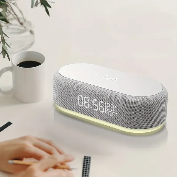 Wireless Charger Alarm Clock