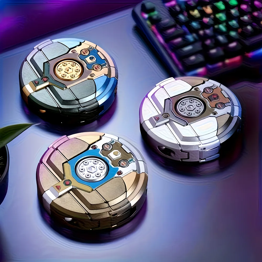 Transforming Fidget Spinner Robot